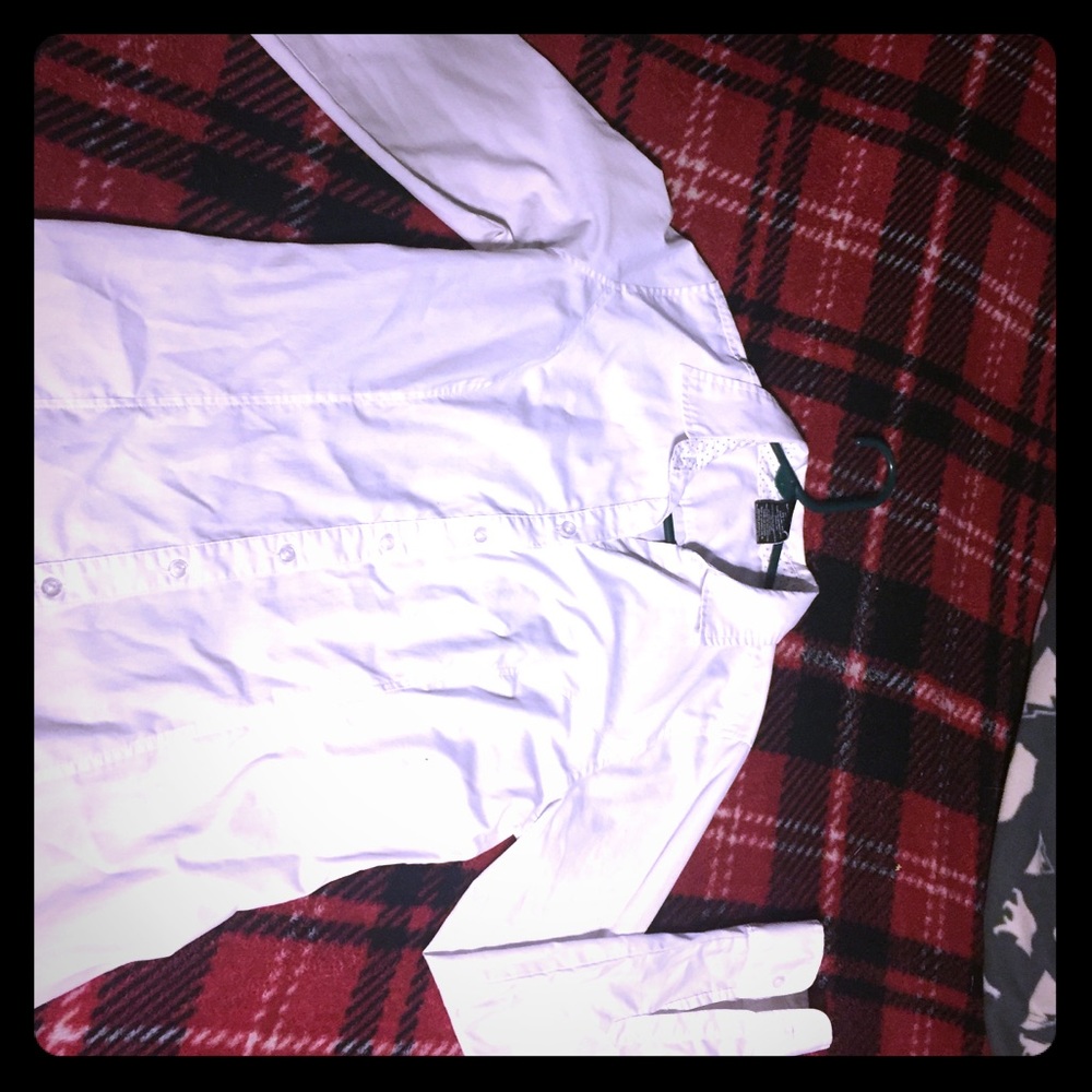 White button down shirt